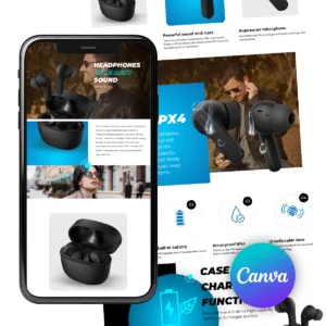 Electronics | A+ Content Basic | Sharp Sound - Canva
