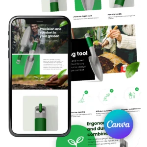 Garden | A+ Content Basic | Green Touch - Canva