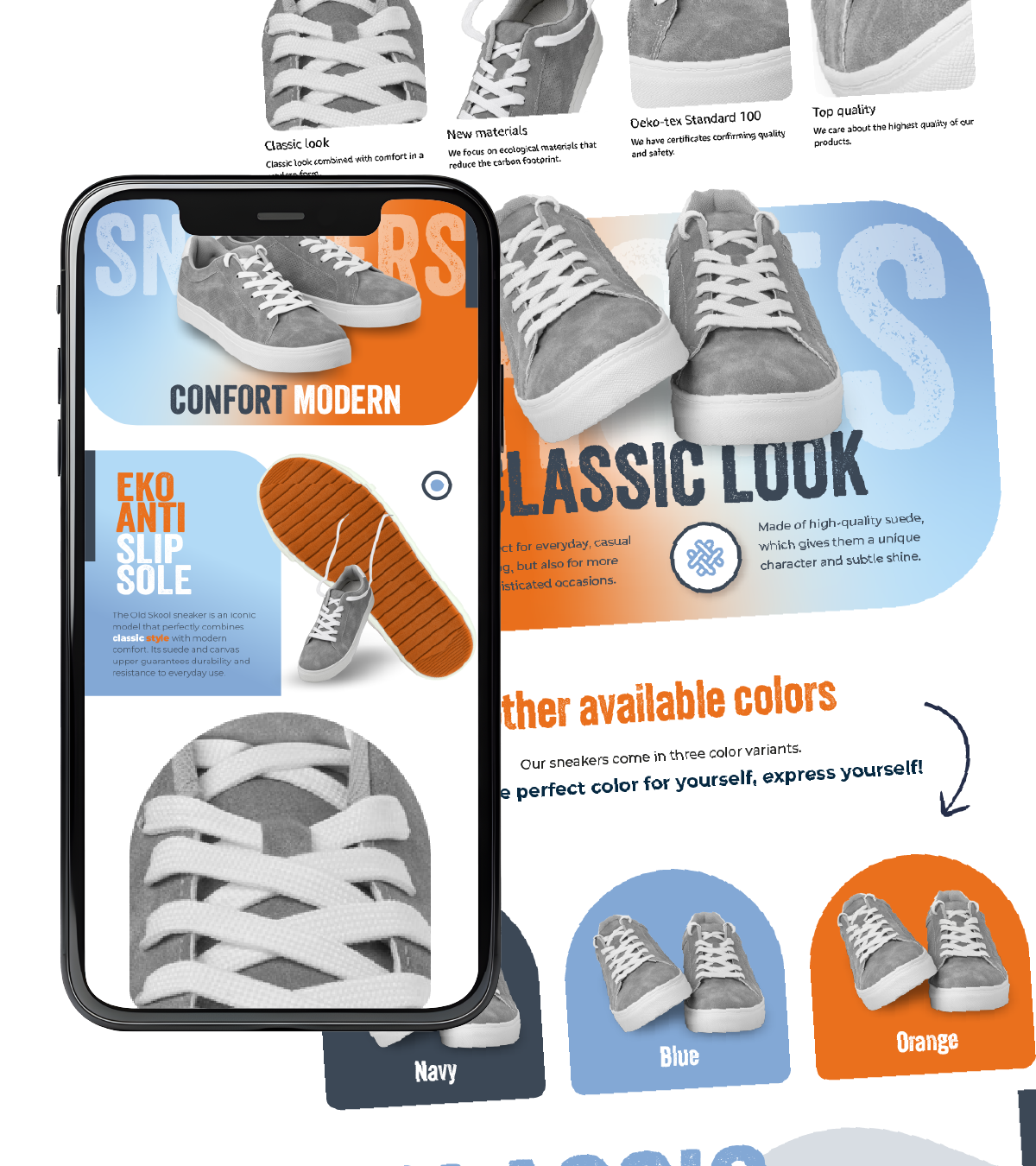 Shoes | A+ Content Basic | Active Duo