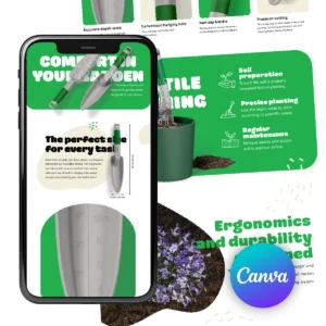 Garden | A+ Content Basic | Flora Natura - Canva