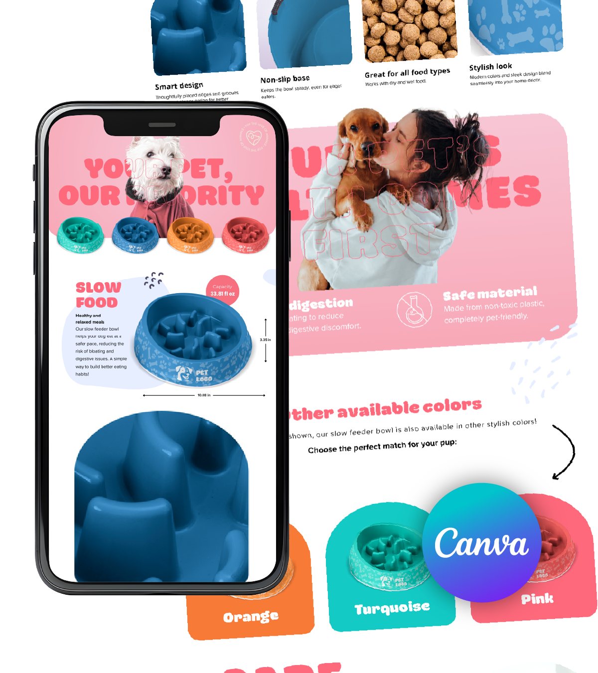 Pet Supplies | A+ Content Basic | Tender Tails - Canva