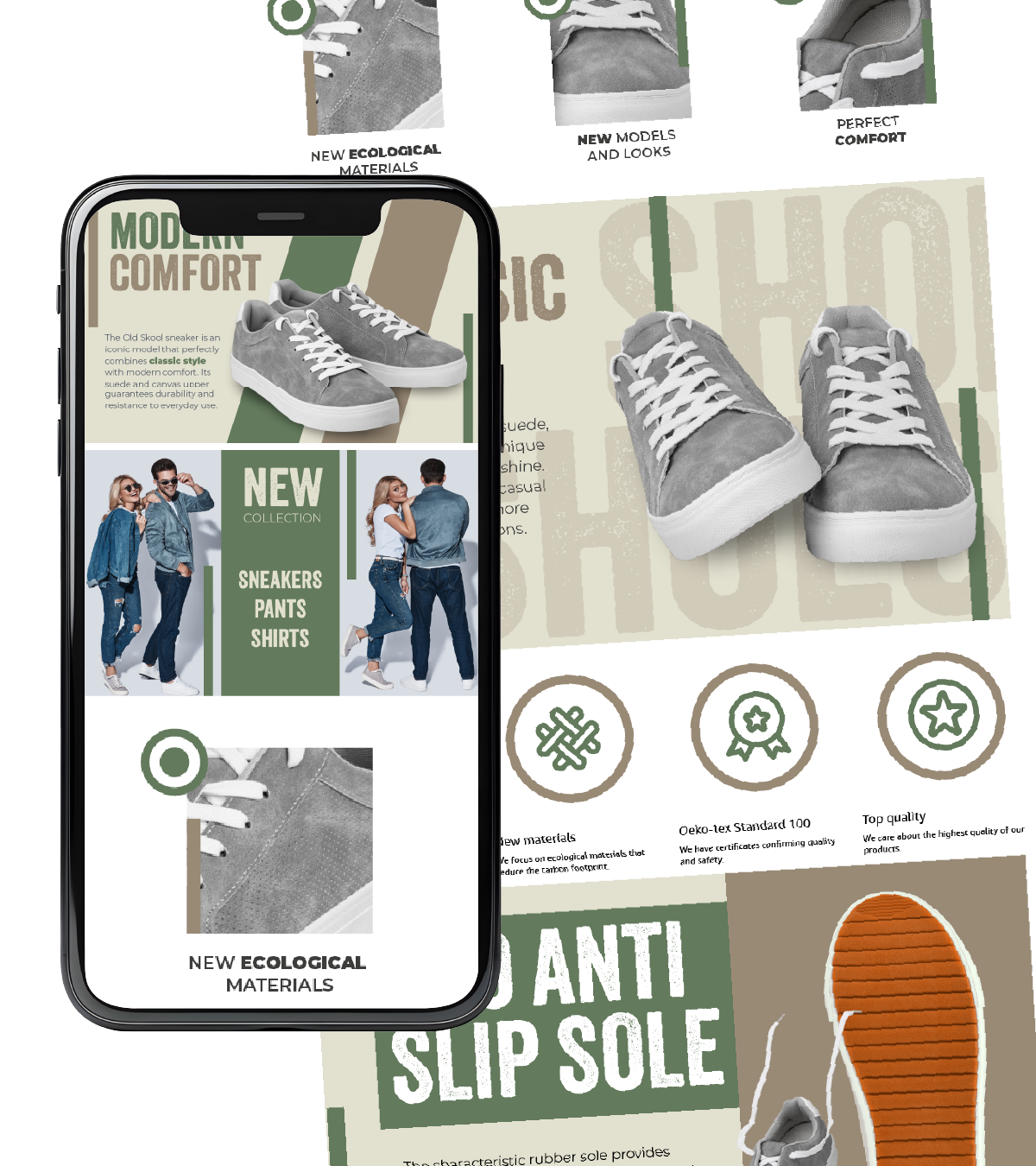 Shoes | A+ Content Basic | MonoTrail