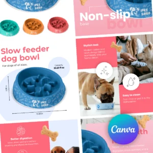 Pet Supplies | Image Listing Gallery | Paw & Care - Canva