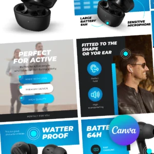 Electronics | Image Listing Gallery | Sonic Wave - Canva