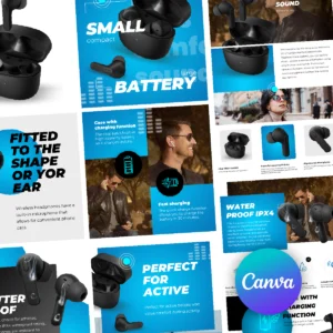 Electronics | Full Pack | Sharp Sound - Canva