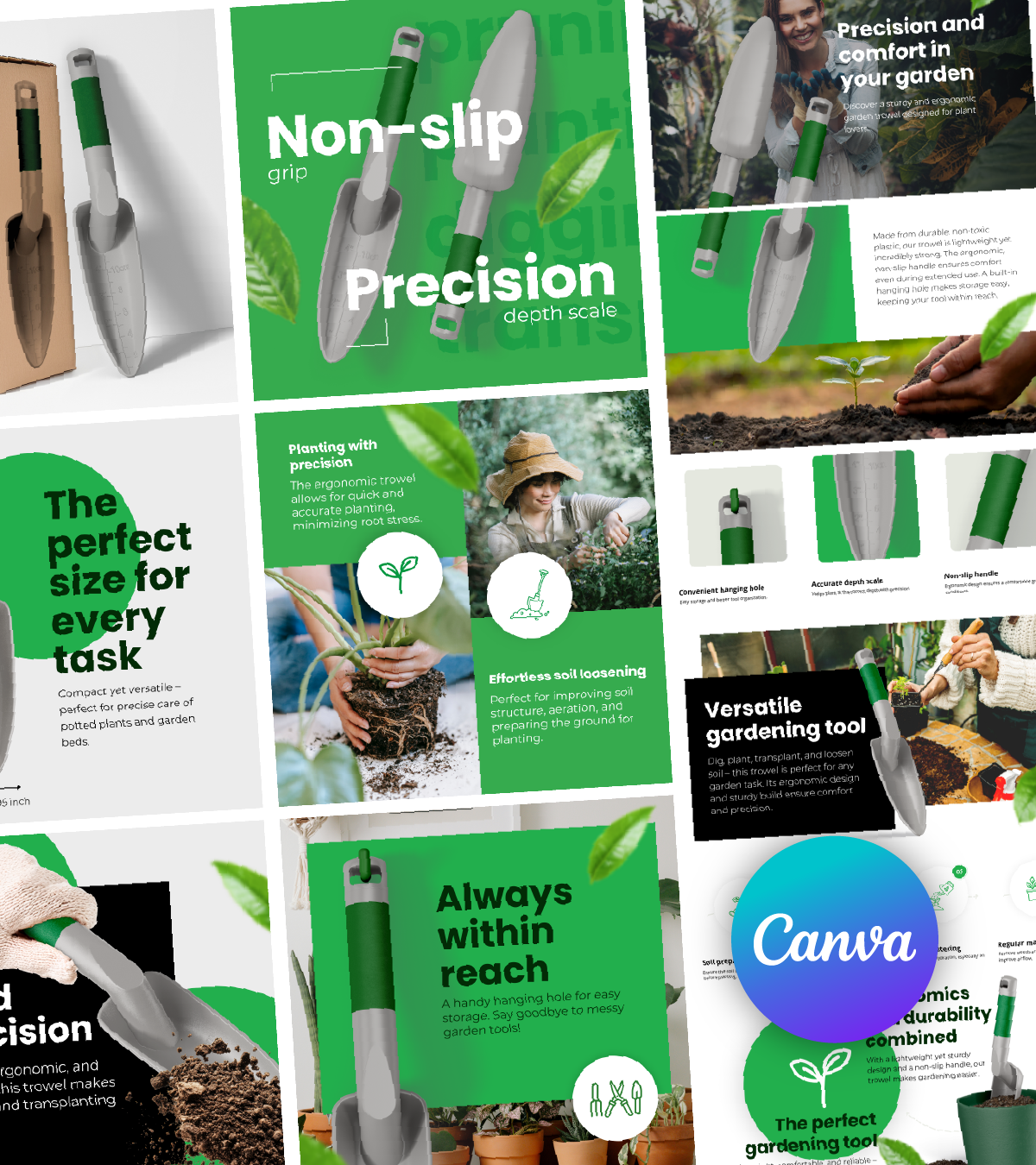 Garden | Full Pack | Green Touch - Canva